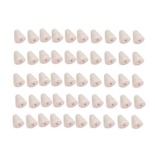 NUOBESTY Holzperlen-set in Kegelform 100 Stück Perlen Zur Schmuckherstellung Sicher Und Bequem Für Kinder Und Mädchen NUOBESTY Holzperlen-set in Kegelform 100 Stück Perlen Zur Schmuckherstellung Sicher Und Bequem Für Kinder Und Mädchen von NUOBESTY