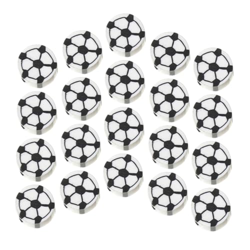 NUOBESTY 100Stücke Fußball Perlen Polymer DIY Schmuckperlen für Projekte Distanzperlen für Armbänder und Mehr für Sport Themen Schmuckgestaltung NUOBESTY 100Stücke Fußball Perlen Polymer DIY Schmuckperlen für Projekte Distanzperlen für Armbänder und Mehr für Sport Themen Schmuckgestaltung von NUOBESTY