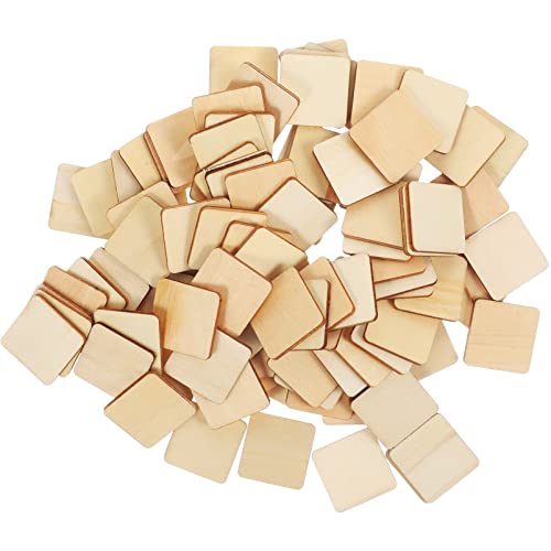 NUOBESTY Unfertiges Holzschild Spielsteine Quadratisch Holzblöcke Für 100pcs DIY -Holzblanks Quadratblöcke Blöcke unvollendete quadratische Ausschnitte Holzstücke Für NUOBESTY Unfertiges Holzschild Spielsteine Quadratisch Holzblöcke Für 100pcs DIY -Holzblanks Quadratblöcke Blöcke unvollendete quadratische Ausschnitte Holzstücke Für von NUOBESTY