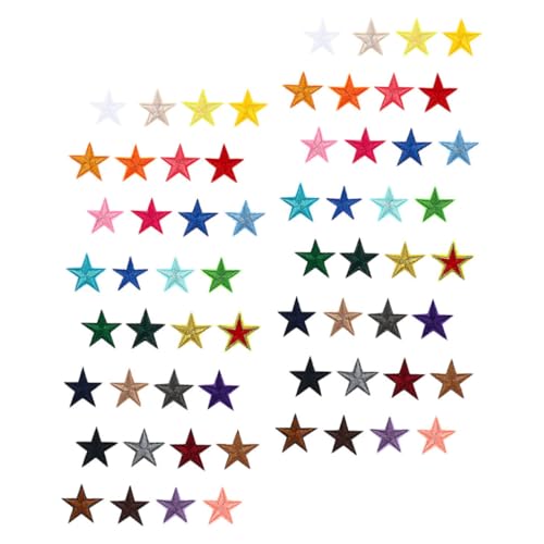 NUOBESTY 102 Stück Teiliges Bunte Polyester Fünfzackige Stern Aufnäher zum Aufbügeln Bestickte Stern Patches für Kleidung Rucksäcke Hüte und DIY Reparatur Dekoration NUOBESTY 102 Stück Teiliges Bunte Polyester Fünfzackige Stern Aufnäher zum Aufbügeln Bestickte Stern Patches für Kleidung Rucksäcke Hüte und DIY Reparatur Dekoration von NUOBESTY