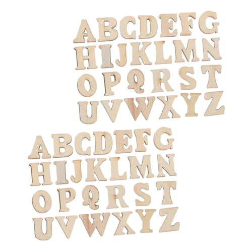 NUOBESTY 104 Stück Teiliges Holzbuchstaben DIY Bastelset Natürliche Holzscheiben zum Bemalen Beidseitig Beschreibbar Kreative Holzbuchstaben für Erwachsene Handwerksprojekte NUOBESTY 104 Stück Teiliges Holzbuchstaben DIY Bastelset Natürliche Holzscheiben zum Bemalen Beidseitig Beschreibbar Kreative Holzbuchstaben für Erwachsene Handwerksprojekte von NUOBESTY