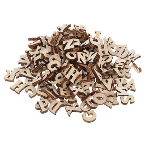 NUOBESTY 104 Stück Teiliges Natürliche Holzbuchstaben für Wanddekoration Kleine DIY Holzscheiben mit Glatter Oberfläche zum Bemalen Basteln und Personalisierten und Familienprojekten NUOBESTY 104 Stück Teiliges Natürliche Holzbuchstaben für Wanddekoration Kleine DIY Holzscheiben mit Glatter Oberfläche zum Bemalen Basteln und Personalisierten und Familienprojekten von NUOBESTY