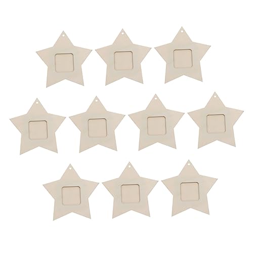 NUOBESTY 10St Fotorahmen in Sternform büro dekoration office decoration fotoanhänger Miniaturrahmen hängender Bilderrahmen Wanddekoration Fotohalter Halter für Fotorahmen Hölzern NUOBESTY 10St Fotorahmen in Sternform büro dekoration office decoration fotoanhänger Miniaturrahmen hängender Bilderrahmen Wanddekoration Fotohalter Halter für Fotorahmen Hölzern von NUOBESTY