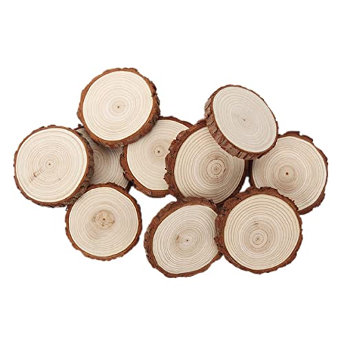 NUOBESTY 10Stücke Natürliche Runde Holzscheiben Zedernholz Unbeschichtet für DIY Bastelprojekte Malerei und Dekoration für Handwerk NUOBESTY 10Stücke Natürliche Runde Holzscheiben Zedernholz Unbeschichtet für DIY Bastelprojekte Malerei und Dekoration für Handwerk von NUOBESTY