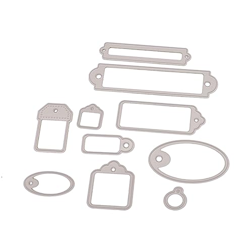 NUOBESTY 10Stücke Teiliges Set Stanzformen DIY Prägeschablonen für Scrapbooking Kartenherstellung und Kreative Papierprojekte Geeignet für Dekoration und Handgemachte NUOBESTY 10Stücke Teiliges Set Stanzformen DIY Prägeschablonen für Scrapbooking Kartenherstellung und Kreative Papierprojekte Geeignet für Dekoration und Handgemachte von NUOBESTY