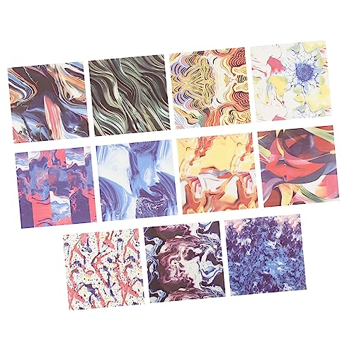 NUOBESTY 11 Stück Teiliges Diy Transferpapier Professionelle Sublimationsfolie für T Shirts Tassen und Mehr Vielseitig Einsetzbare Infusible Sheets für Kreative Projekte von NUOBESTY