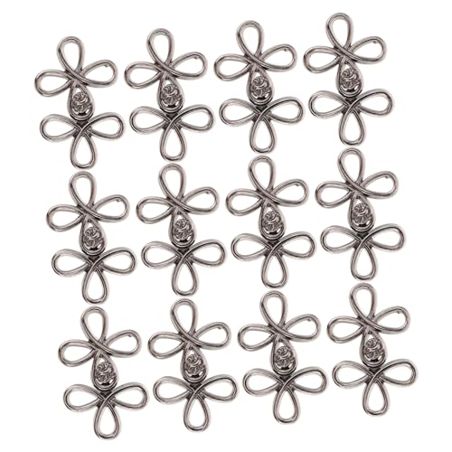 NUOBESTY 12 Paare Retro Metallknöpfe für Kleidung Vintage Cheongsam Verschlüsse Traditionelle Chinesische Metallknöpfe für Jacken Capes Mäntel Vielseitige DIY Nähzubehör NUOBESTY 12 Paare Retro Metallknöpfe für Kleidung Vintage Cheongsam Verschlüsse Traditionelle Chinesische Metallknöpfe für Jacken Capes Mäntel Vielseitige DIY Nähzubehör von NUOBESTY