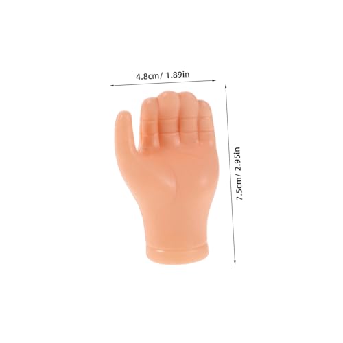 NUOBESTY 12 Paare Simulationshandpuppenzubehör Simulationshandproduktionen realistische Hand kleine Puppenhände Mini-Hände für Finger Handpuppen-Bausatz gruselige Hände Stützhand Plastik NUOBESTY 12 Paare Simulationshandpuppenzubehör Simulationshandproduktionen realistische Hand kleine Puppenhände Mini-Hände für Finger Handpuppen-Bausatz gruselige Hände Stützhand Plastik von NUOBESTY