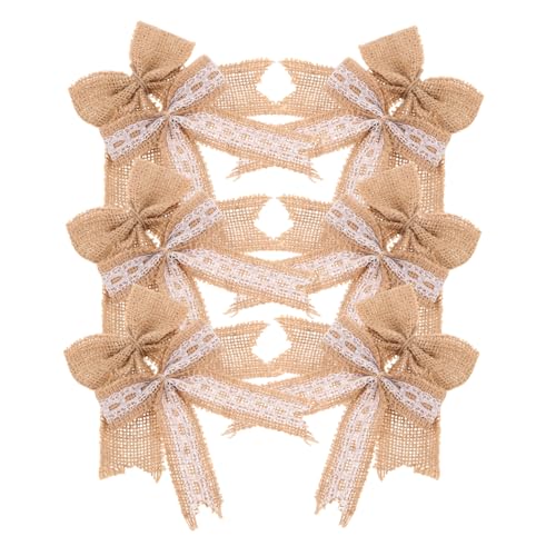 NUOBESTY 12 Stück Dekorative Weihnachtsbögen Natürlichem für Weihnachtsbaum Türkränze und Diy Projekte für Festliche Dekorationen und Partys NUOBESTY 12 Stück Dekorative Weihnachtsbögen Natürlichem für Weihnachtsbaum Türkränze und Diy Projekte für Festliche Dekorationen und Partys von NUOBESTY