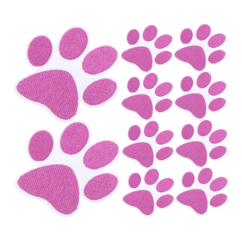 NUOBESTY 12 Stück Lila Gestickte Pfotenaufnäher Süße Aufbügel Patches für Kleidung Diy Applikationen für Jeans Dekorative Stoffverzierungen für Taschen und Mehr NUOBESTY 12 Stück Lila Gestickte Pfotenaufnäher Süße Aufbügel Patches für Kleidung Diy Applikationen für Jeans Dekorative Stoffverzierungen für Taschen und Mehr von NUOBESTY