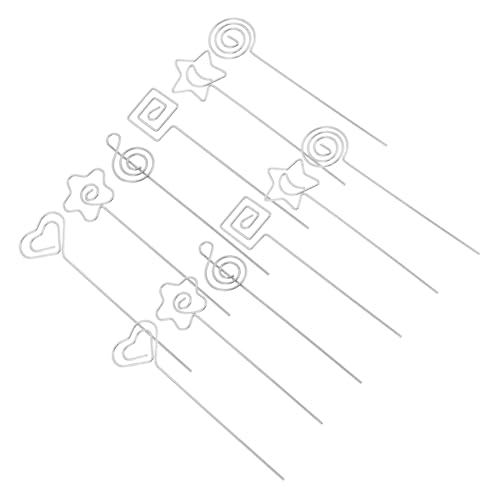 NUOBESTY 12 Stück Memo Clip Halter Handgefertigte DIY Notizenhalter für Home Office Stilvolle Dokumenten und Erinnerungsorganisation Karten und Foto Clip für Modernen Arbeitsplatz von NUOBESTY