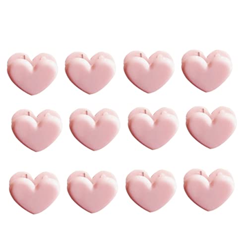 NUOBESTY 12 Stück Rosa Herz Büroklammern Kleine Bunte Organizer Clips Wasserfeste Dokumentenhalter Vielseitige Aktenklammern für Schule und Büro Modisches Design NUOBESTY 12 Stück Rosa Herz Büroklammern Kleine Bunte Organizer Clips Wasserfeste Dokumentenhalter Vielseitige Aktenklammern für Schule und Büro Modisches Design von NUOBESTY