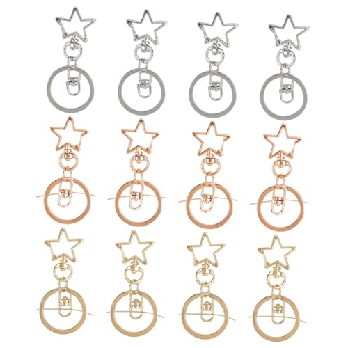 NUOBESTY 12 Stück Schlüsselanhänger schlüsselbund bescherung weihnachten weichnachts Metallanhänger schlusselketten Lanyards Ring doppelt Größer Schlüsselschmuck Legierung NUOBESTY 12 Stück Schlüsselanhänger schlüsselbund bescherung weihnachten weichnachts Metallanhänger schlusselketten Lanyards Ring doppelt Größer Schlüsselschmuck Legierung von NUOBESTY
