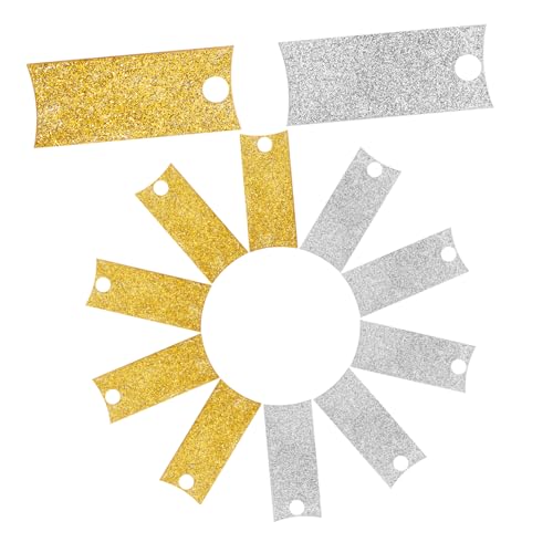 NUOBESTY 12 Stück Teiliges Acryl Namensschild für Trinkflaschen DIY Blanke Glitter Dekoration Kompatibel mit Tumbler Leichte Passgenaue Namensplaketten in Gold und Silber für NUOBESTY 12 Stück Teiliges Acryl Namensschild für Trinkflaschen DIY Blanke Glitter Dekoration Kompatibel mit Tumbler Leichte Passgenaue Namensplaketten in Gold und Silber für von NUOBESTY