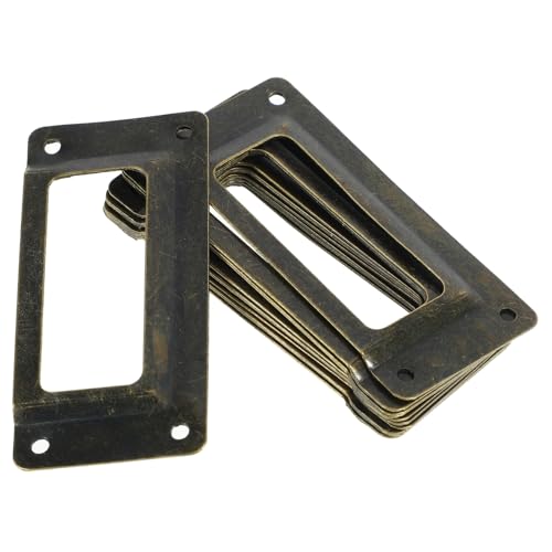 NUOBESTY 12 Stück Teiliges Langlebiger Label Frame Kartenhalter Verschleißfest Installieren für Aktenschränke und Möbel Vielseitig Einsetzbar im Büro und Zuhause NUOBESTY 12 Stück Teiliges Langlebiger Label Frame Kartenhalter Verschleißfest Installieren für Aktenschränke und Möbel Vielseitig Einsetzbar im Büro und Zuhause von NUOBESTY