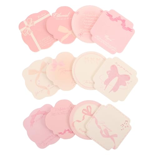 NUOBESTY 12 Stück Teiliges Selbstklebendes Memo Pad mit Süßem Schleifendesign Wiederverwendbare Notizzettel für Schüler und Frauen Vielseitig für Buchmarkierungen Planer und Büroaccessoires NUOBESTY 12 Stück Teiliges Selbstklebendes Memo Pad mit Süßem Schleifendesign Wiederverwendbare Notizzettel für Schüler und Frauen Vielseitig für Buchmarkierungen Planer und Büroaccessoires von NUOBESTY