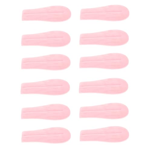 NUOBESTY 12 Stück Teiliges Set Zungen Accessoires für Puppen Weiches DIY Bastelzubehör Realistisch Gestaltete Kleine Falsche Zungen für Handarbeitsprojekte von NUOBESTY