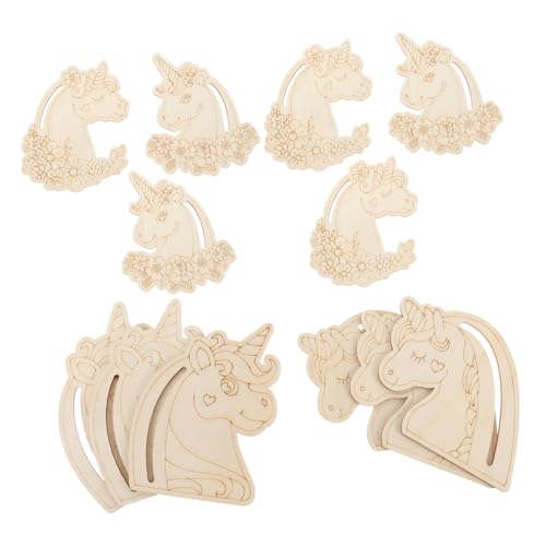 NUOBESTY 12 Stück Teiliges Unbemalte Einhorn Holzfiguren aus Naturholz zum Bemalen und Basteln Vielseitige DIY Holzscheiben für Kreative Dekorationen bei Hochzeit Party und Zuhause NUOBESTY 12 Stück Teiliges Unbemalte Einhorn Holzfiguren aus Naturholz zum Bemalen und Basteln Vielseitige DIY Holzscheiben für Kreative Dekorationen bei Hochzeit Party und Zuhause von NUOBESTY