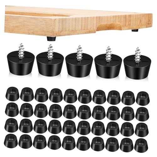 NUOBESTY 120 Sätze Möbelgleiter PVC Gummifüße mit Schraube rutschfeste Möbelbein Pads für Küchenutensilien Geräte und Möbel Installieren und Vielseitig Einsetzbar NUOBESTY 120 Sätze Möbelgleiter PVC Gummifüße mit Schraube rutschfeste Möbelbein Pads für Küchenutensilien Geräte und Möbel Installieren und Vielseitig Einsetzbar von NUOBESTY