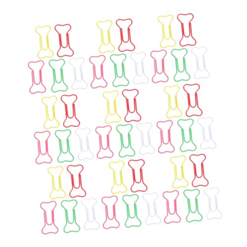 NUOBESTY 120 Stück Bunte Metall Büroklammern in Knochenform Lustige Deko Clips als Lesezeichen und Dokumentenhalter Praktisch für Schule Büro und Planer Zubehör NUOBESTY 120 Stück Bunte Metall Büroklammern in Knochenform Lustige Deko Clips als Lesezeichen und Dokumentenhalter Praktisch für Schule Büro und Planer Zubehör von NUOBESTY