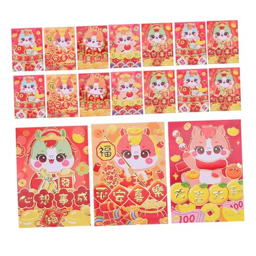 NUOBESTY 120 Stück Cartoon Pferd Rote Umschläge Jahr Des Pferdes Hongbao Glücksgeldumschläge für Chinesisches Neujahrsfest Hochzeit Geburtstag Lunar Festival NUOBESTY 120 Stück Cartoon Pferd Rote Umschläge Jahr Des Pferdes Hongbao Glücksgeldumschläge für Chinesisches Neujahrsfest Hochzeit Geburtstag Lunar Festival von NUOBESTY