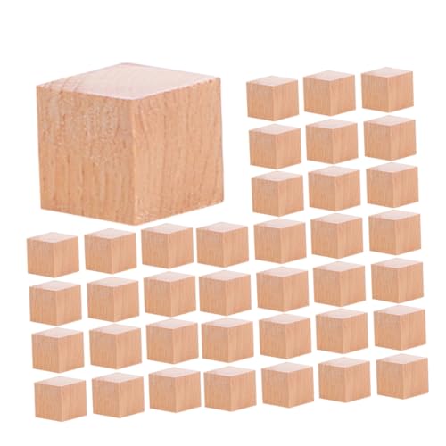 NUOBESTY 120 Stück Teiliges Unbehandelter Quadratischer Holzklötze Natürliche Glatte Holzbauwürfel für DIY Stapeln und Spielerische Eltern Junge Mädchen Interaktion NUOBESTY 120 Stück Teiliges Unbehandelter Quadratischer Holzklötze Natürliche Glatte Holzbauwürfel für DIY Stapeln und Spielerische Eltern Junge Mädchen Interaktion von NUOBESTY