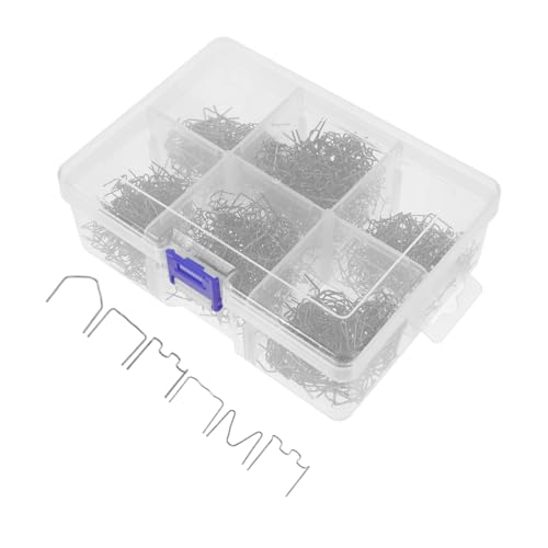 NUOBESTY 1200 Stück Hot Staples für Fahrzeugreparatur Hochwertige Schweißklammern für Bumper Rissreparaturen Robuste Langlebige Heftklammern für Einfache Handhabung ohne Vorkenntnisse NUOBESTY 1200 Stück Hot Staples für Fahrzeugreparatur Hochwertige Schweißklammern für Bumper Rissreparaturen Robuste Langlebige Heftklammern für Einfache Handhabung ohne Vorkenntnisse von NUOBESTY