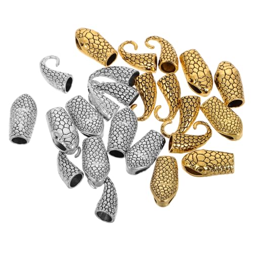 NUOBESTY 12Sätze Vintage Snake Clasp Schmuckverschluss für DIY Armbänder Metallverschluss Antikgold und Antiksilber für Schmuckgestaltungen NUOBESTY 12Sätze Vintage Snake Clasp Schmuckverschluss für DIY Armbänder Metallverschluss Antikgold und Antiksilber für Schmuckgestaltungen von NUOBESTY