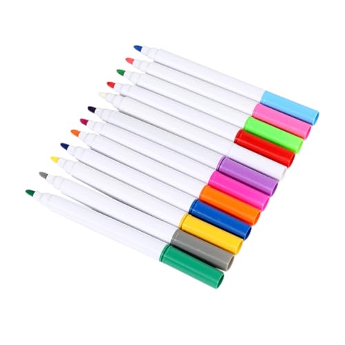 NUOBESTY 12Stücke Teiliges Set Abwischbare Neon Stifte für Löschbare Flüssigkreide für LED und Acryltafeln Zeichnen und Doodlen Leuchtende Farben Schnelltrocknend und Leicht NUOBESTY 12Stücke Teiliges Set Abwischbare Neon Stifte für Löschbare Flüssigkreide für LED und Acryltafeln Zeichnen und Doodlen Leuchtende Farben Schnelltrocknend und Leicht von NUOBESTY
