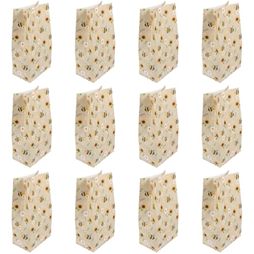 NUOBESTY 12st Papiertüte Bienen-leckerli-beutel Snackbeutel Recycelter Brotbeutel Bonbonbeutel Zur Hochzeit Bienen-geschenktüte Verpackte Leckerli-tasche Bücher Lebensmittel NUOBESTY 12st Papiertüte Bienen-leckerli-beutel Snackbeutel Recycelter Brotbeutel Bonbonbeutel Zur Hochzeit Bienen-geschenktüte Verpackte Leckerli-tasche Bücher Lebensmittel von NUOBESTY