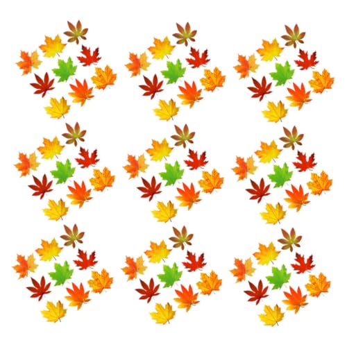 NUOBESTY 135 Stück Herbst Dekorationen für Thanksgiving Feiern Vielseitige Bastelbedarf für Festliche Farben mit Klebepunkten NUOBESTY 135 Stück Herbst Dekorationen für Thanksgiving Feiern Vielseitige Bastelbedarf für Festliche Farben mit Klebepunkten von NUOBESTY