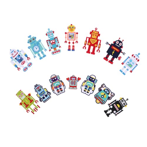 NUOBESTY 14 Stück Stoffaufkleberroboter Taschenaufnäher Süße Flicken Zum Aufbügeln Rucksack-patches Patches Für Hut Süße Applikationen Zum Aufnähen Kleiderflicken Aufbügeln Sticktuch NUOBESTY 14 Stück Stoffaufkleberroboter Taschenaufnäher Süße Flicken Zum Aufbügeln Rucksack-patches Patches Für Hut Süße Applikationen Zum Aufnähen Kleiderflicken Aufbügeln Sticktuch von NUOBESTY