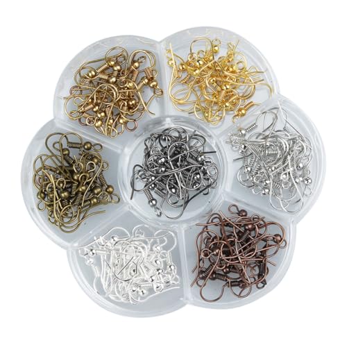 NUOBESTY 140 Stück Teiliges DIY Ohrhaken mit Federschlaufen in Farben Leichte Ohrring Zubehörteile für Schmuckherstellung Flexibel und Langlebig zum Ohrring Selber Machen NUOBESTY 140 Stück Teiliges DIY Ohrhaken mit Federschlaufen in Farben Leichte Ohrring Zubehörteile für Schmuckherstellung Flexibel und Langlebig zum Ohrring Selber Machen von NUOBESTY