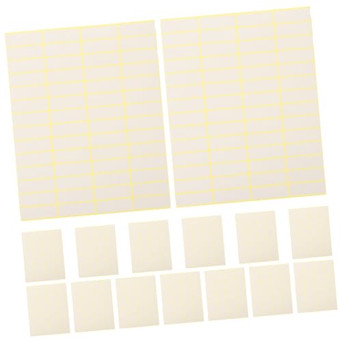 NUOBESTY 15 Blatt Bögen Selbstklebende Preisschild Aufkleber Etiketten Leicht zu Beschreiben Ablösbar Vielseitige Klebeetiketten für Preisgestaltung Lagerorganisation und NUOBESTY 15 Blatt Bögen Selbstklebende Preisschild Aufkleber Etiketten Leicht zu Beschreiben Ablösbar Vielseitige Klebeetiketten für Preisgestaltung Lagerorganisation und von NUOBESTY