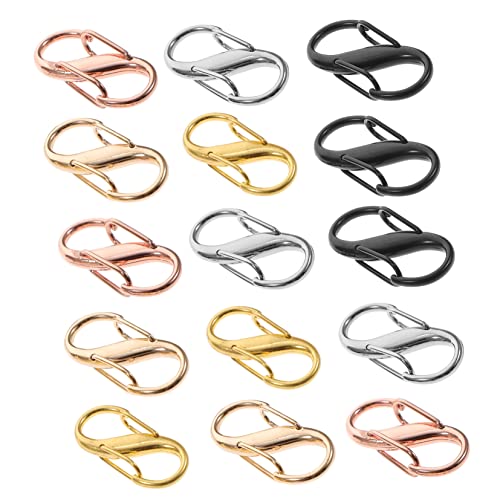 NUOBESTY 15 Stück Teiliges Kettenverstellschlösser Legierung für Taschen Diy Zubehör Kettenverkürzungs und Erweiterungsschlösser Geeignet für Handtaschen und Reisegepäck NUOBESTY 15 Stück Teiliges Kettenverstellschlösser Legierung für Taschen Diy Zubehör Kettenverkürzungs und Erweiterungsschlösser Geeignet für Handtaschen und Reisegepäck von NUOBESTY