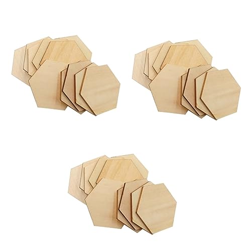 NUOBESTY 150 Stck Buchenholz Sechseckige Holzplättchen Holzornamente zum Basteln Dekorieren DIY für Hochzeit Geburtstag Weihnachten Party Holzscheiben Sechseckig NUOBESTY 150 Stck Buchenholz Sechseckige Holzplättchen Holzornamente zum Basteln Dekorieren DIY für Hochzeit Geburtstag Weihnachten Party Holzscheiben Sechseckig von NUOBESTY