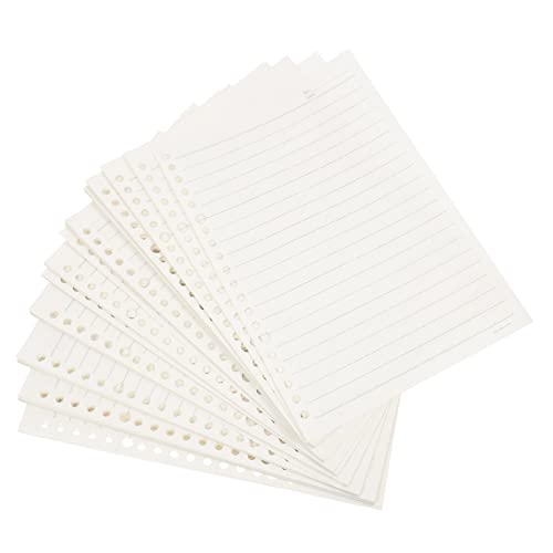 NUOBESTY 150 Stück A5 Notizbuch-nachfüllpackung Abnehmbares Loseblattpapier Für Studenten Büro Und Reisen NUOBESTY 150 Stück A5 Notizbuch-nachfüllpackung Abnehmbares Loseblattpapier Für Studenten Büro Und Reisen von NUOBESTY
