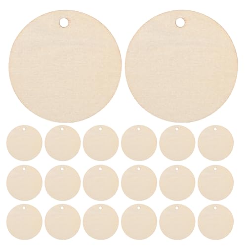 NUOBESTY 150 Stück Holzscheiben zum Basteln: Runde, flache Holzkreise zum Selbermachen – unbehandelte Holzscheiben zum Bemalen, Basteln von Feiertags- und Event-Ornamenten NUOBESTY 150 Stück Holzscheiben zum Basteln: Runde, flache Holzkreise zum Selbermachen – unbehandelte Holzscheiben zum Bemalen, Basteln von Feiertags- und Event-Ornamenten von NUOBESTY