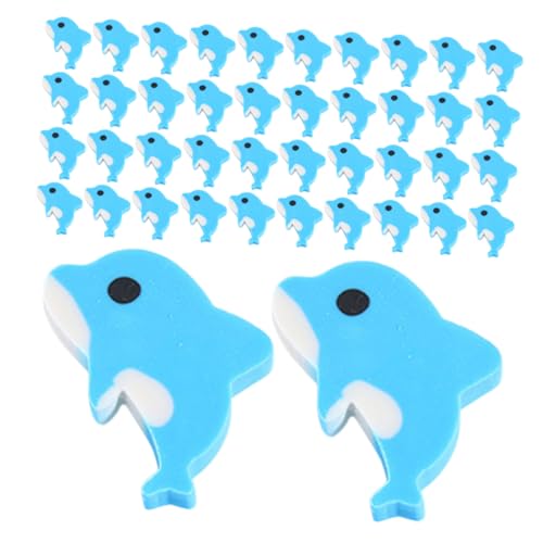 NUOBESTY 150 Stück Kleine Delfin Radiergummis in Himmelblau Niedliche Stabile Tier Radiergummis für Vielseitige Schulmaterialien Kompakte Langlebige Radierer für Klassenzimmer und NUOBESTY 150 Stück Kleine Delfin Radiergummis in Himmelblau Niedliche Stabile Tier Radiergummis für Vielseitige Schulmaterialien Kompakte Langlebige Radierer für Klassenzimmer und von NUOBESTY