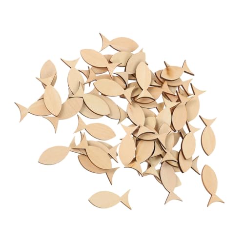 NUOBESTY 150 Stück Leere Fisch-ausschnitte Aus Holz Zum Basteln: Mini-fisch-ausschnitte Aus Holz Für Diy-projekte – Naturholz-tierstücke Zur Heimdekoration – Holzkunst-ornamente NUOBESTY 150 Stück Leere Fisch-ausschnitte Aus Holz Zum Basteln: Mini-fisch-ausschnitte Aus Holz Für Diy-projekte – Naturholz-tierstücke Zur Heimdekoration – Holzkunst-ornamente von NUOBESTY