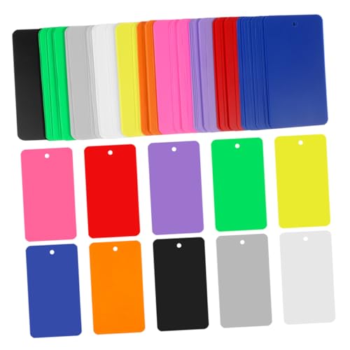 NUOBESTY 150 Stück Pvc -tag Gepäckanhänger Für Koffer Etikettierungs -tags Inventar -tags Verpackungsetiketten Leere Anhänger Zum Aufhängen, Dekoration Koffer-gepäckanhänger Namensschilds NUOBESTY 150 Stück Pvc -tag Gepäckanhänger Für Koffer Etikettierungs -tags Inventar -tags Verpackungsetiketten Leere Anhänger Zum Aufhängen, Dekoration Koffer-gepäckanhänger Namensschilds von NUOBESTY