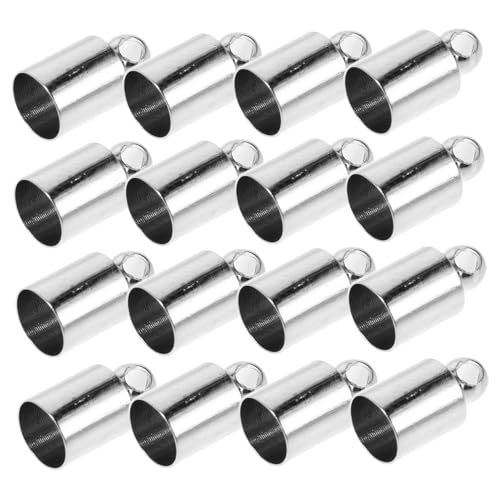 NUOBESTY 150stücke Kupfer-verbindungsanhänger Für Halsketten Endkappen Für Diy-armbänder Kordelverschlüsse Zur Schmuckherstellung Quastenkappen Zum Basteln NUOBESTY 150stücke Kupfer-verbindungsanhänger Für Halsketten Endkappen Für Diy-armbänder Kordelverschlüsse Zur Schmuckherstellung Quastenkappen Zum Basteln von NUOBESTY