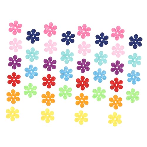 NUOBESTY 150 Stück Teiliges DIY Blumen Patches aus Leichtem Weichem Vliesstoff zum Aufnähen Vielseitige Kleidung Accessoires für Handwerk Haar Brautmode Basteln und Dekoration NUOBESTY 150 Stück Teiliges DIY Blumen Patches aus Leichtem Weichem Vliesstoff zum Aufnähen Vielseitige Kleidung Accessoires für Handwerk Haar Brautmode Basteln und Dekoration von NUOBESTY