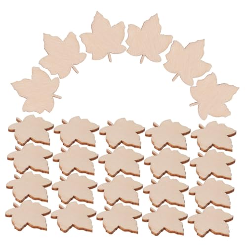 NUOBESTY 150 Stück Unvollendete Holz Ahornblatt Ausstanzungen Diy Bastelbedarf für Herbst Dekorationen Malbare Holzverzierungen für Thanksgiving und Kreative Heimdekoration NUOBESTY 150 Stück Unvollendete Holz Ahornblatt Ausstanzungen Diy Bastelbedarf für Herbst Dekorationen Malbare Holzverzierungen für Thanksgiving und Kreative Heimdekoration von NUOBESTY