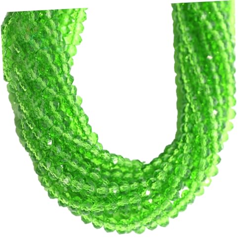 NUOBESTY Kristallperlen-set 3 X 4 Mm Glasperlen Zur Schmuckherstellung Perfekt Für Charms Und Schmucksets von NUOBESTY