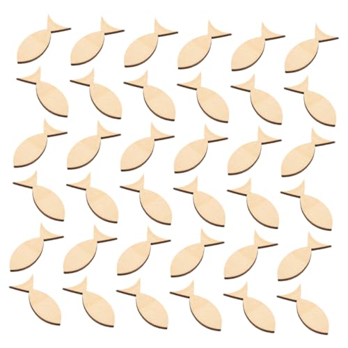 NUOBESTY 150Stücke Holzfische Bastelset Unbehandelte Holzformen Fischform für DIY Projekte Wanddekoration und Nautische Stranddekoration für Basteln NUOBESTY 150Stücke Holzfische Bastelset Unbehandelte Holzformen Fischform für DIY Projekte Wanddekoration und Nautische Stranddekoration für Basteln von NUOBESTY