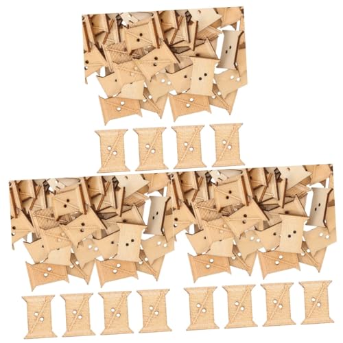 NUOBESTY 150stücke Holzspulen Für Garnwicklung Winder Für Näh Und Häkelprojekte Leicht Und Praktisch Verhindert Verwirrung Fäden Für Handarbeiten NUOBESTY 150stücke Holzspulen Für Garnwicklung Winder Für Näh Und Häkelprojekte Leicht Und Praktisch Verhindert Verwirrung Fäden Für Handarbeiten von NUOBESTY