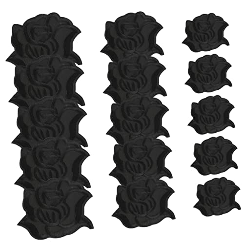 NUOBESTY Aufnäher mit Blumenmuster für Kleidung 15er-pack Zum Aufbügeln Stickerei-aufkleber Jacken-aufnäher Zubehör NUOBESTY Aufnäher mit Blumenmuster für Kleidung 15er-pack Zum Aufbügeln Stickerei-aufkleber Jacken-aufnäher Zubehör von NUOBESTY