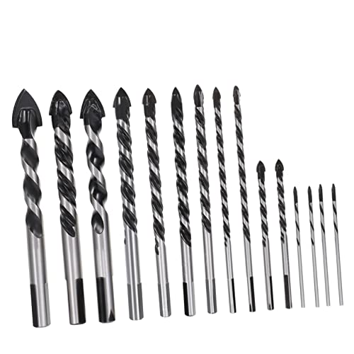 NUOBESTY 15Stücke Teiliges Bohrer Für Fliesen Und Hochwertige Betonbohrer Für Professionelle Anwendungen Für Heimwerker Und Profis NUOBESTY 15Stücke Teiliges Bohrer Für Fliesen Und Hochwertige Betonbohrer Für Professionelle Anwendungen Für Heimwerker Und Profis von NUOBESTY