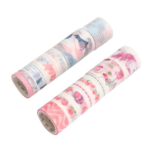 NUOBESTY 16 Rollen Dekoratives Washi Tape Buntes Papierklebeband für DIY Scrapbooking Notizbuch sticker Langlebige Washi Klebebänder Kreative Planer dekoration NUOBESTY 16 Rollen Dekoratives Washi Tape Buntes Papierklebeband für DIY Scrapbooking Notizbuch sticker Langlebige Washi Klebebänder Kreative Planer dekoration von NUOBESTY